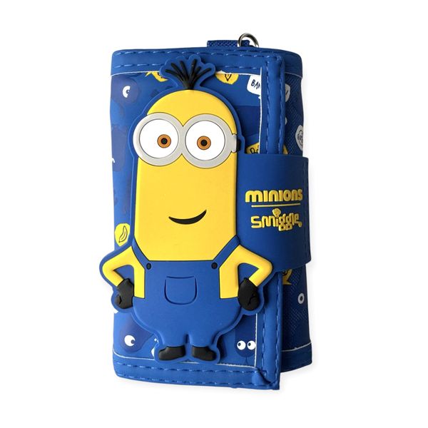 Minions Bi-Fold Wallet Blue - Smiggle