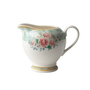 Jenna Clifford - Green Floral Creamer