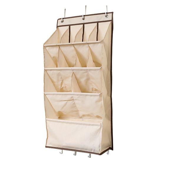 Storage Bag Behind Door Hanging Footwear Organizer Shoe Rack B