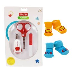 Fisher Price Manicure Set and 2 Pairs of Socks