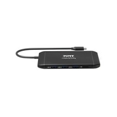 PORT Docking Type C 9 Port Black