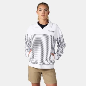 Helly Hansen Women's Dock Half-Zip Fleece - White