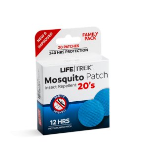 Lifetrek DEET Free Mosquito Repellent Patch 20's