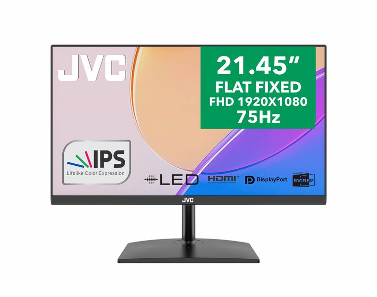 JVC IPS 21.45" Flat Monitor Model Number LT-MN22255 refresh rate 75Hz.