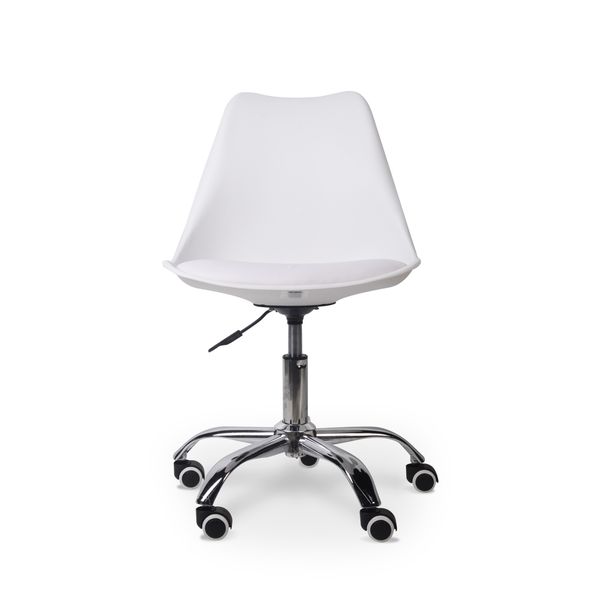 Modern Office / Typist Roller Chair with 5-star Nylon Base