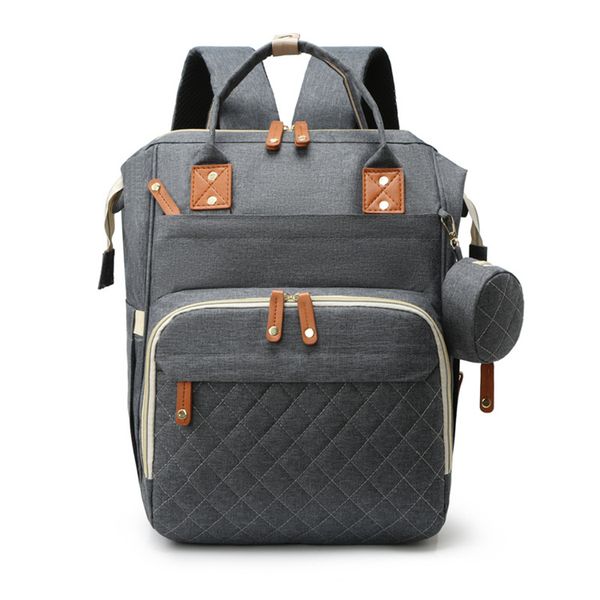 iKids Baby Nappy Changing Backpack - Grey