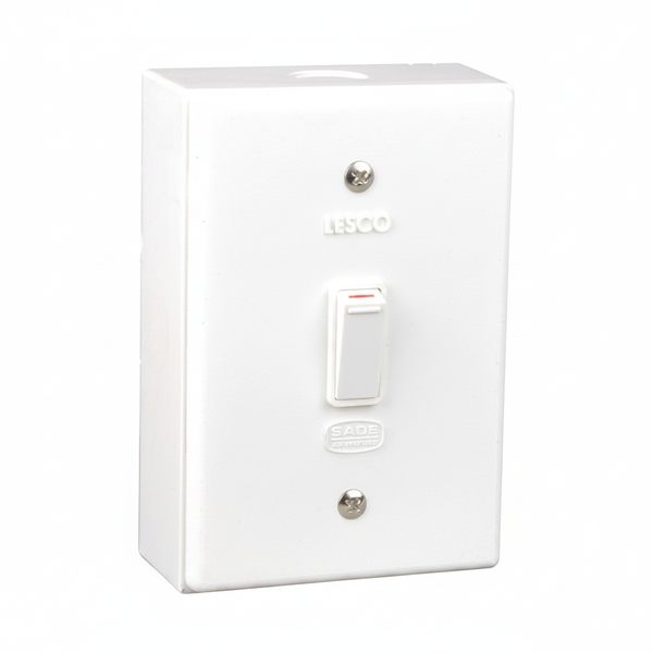 Lesco 1 Way Surface-Mounted Lighting Switch - Corrosion Resistant