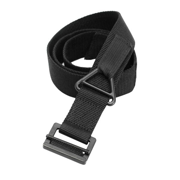 Heavy-Duty Metal Buckle Military Style Survival Tactical Belt - Army Green
