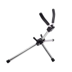 Foldable Tenor Sax Stand, Metal, Carry Bag
