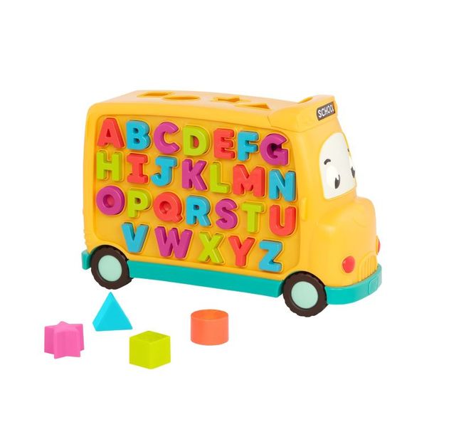 B. toys Educational School Bus - AlphaBus