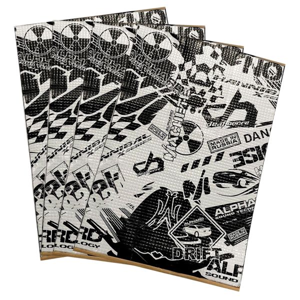 Deaf Bonce Sound Deadening Mat - 60x40cm - 2.0mm Thickness - 4 Pack