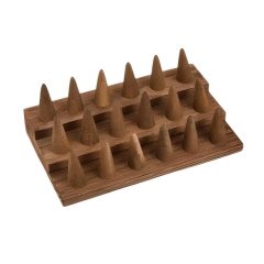 Wooden Diamond Ring Stand, Suitable For Displaying And Storing Jewelry.
