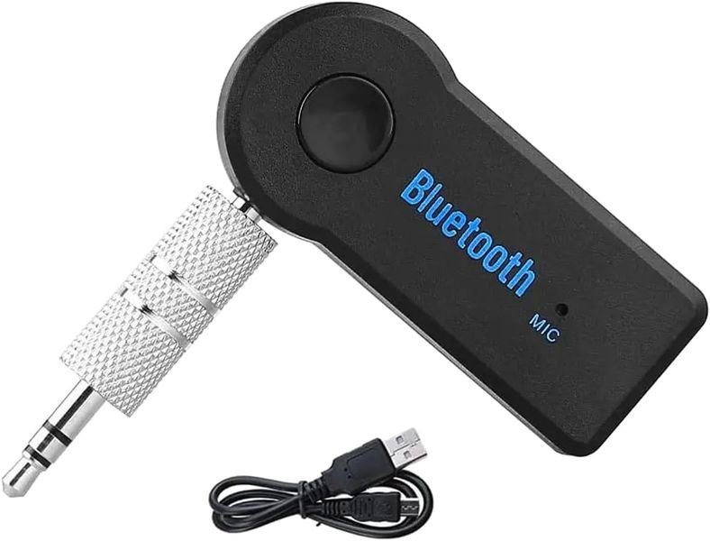 Bluetooth V3.0 Wireless Stereo Audio Music Receiver 3.5mm Handsfree Car AUX