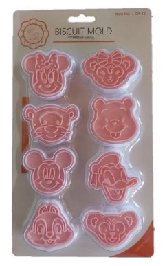 Minnie and Friends Stamp and Cutter Set