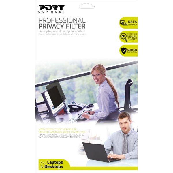 Port Connect Touchscreen Privacy Filter 2D 12.5" - Gold