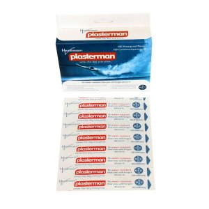 100 Clear Plaster Strips - Waterproof Band Aid
