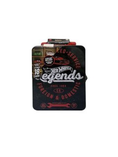 Hot Wheels Metallic Collector Car Case Black