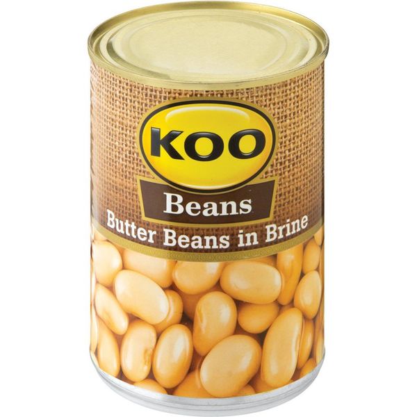 KOO - Butter Beans In Brine 12x410g