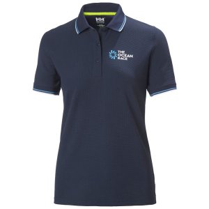 Helly Hansen Womens The Ocean Race Polo - Navy