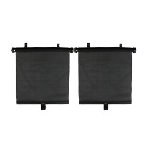 2 x Roller Sun Shade for Car Windows Retractable for Easy Storage Sunshades