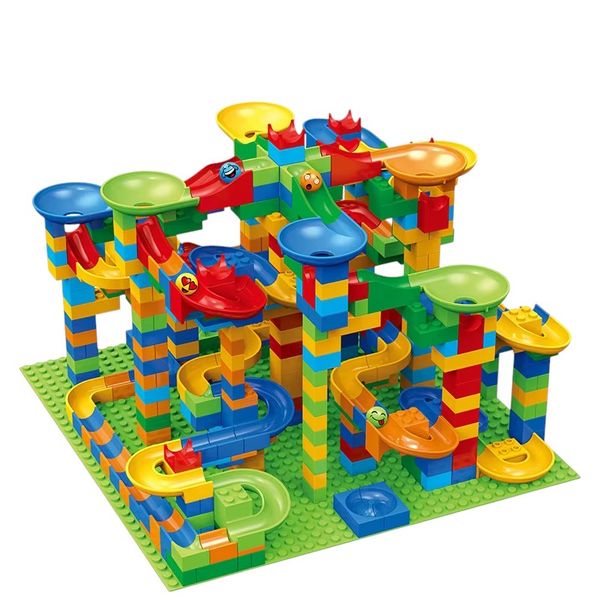 Kids-Up 514pc STEM Marble Run: Ultimate Building Block Track Maze