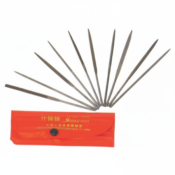 Precision Needle File Set - 10 Piece, 135mm for Metal &amp; Woodworking