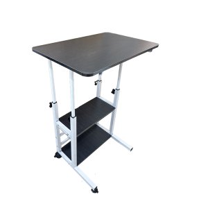 Moveable Laptop Holder Table Sofa Side Desk Wood Look Desk for Living Room