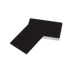 Trocraft Metal Engravable Business Cards black 50pc