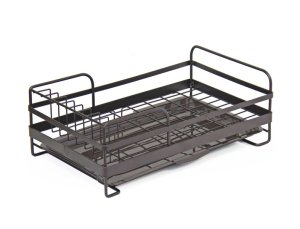 Dish Rack - Single - Coffee - Brown