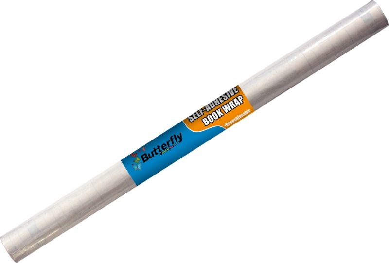 Butterfly Clear Adhesive Roll - 2m x 450mm