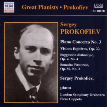 Great Pianists / Prokofiev (CD / Album)
