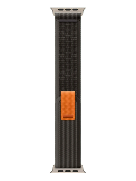 AMA Luxury Striped Nylon Stretch Watch Band For Apple Watch - Grey 38/40/41
