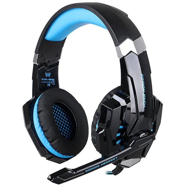 Kotion Each G9000 Gaming Headsets with Mic For PC, Mobile phone - Blue
