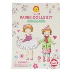 Tiger Tribe Paper Dolls Kit-Vintage