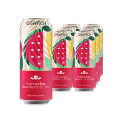 Switch Energy Watermelon, Strawberry &amp; Pear ( 6 X 500ml )