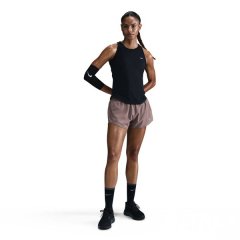 Nike Women's Tempo Dri-FIT Running Tank Top - Black/Reflective Silver