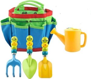 Caterpillar Shaped Gardening Tools Sets 5 Piece Kids Garden Toys