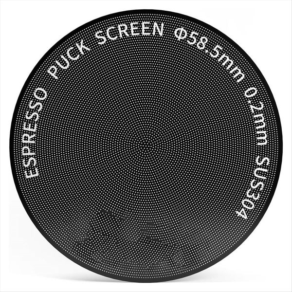 58mm Espresso Puck Screen 0.2mm Ultra Thin Espresso Puck for Portafilter Ba