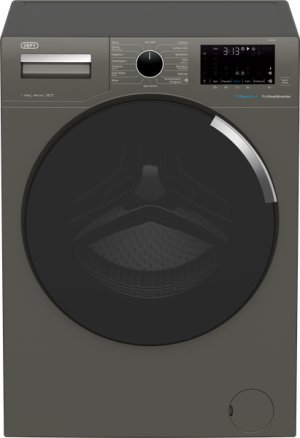 Defy 12kg DAW388 Steam Cure Front Loader Manhattan Grey