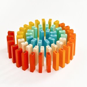Classic World - Number &amp; Stacking Game - 55 Piece
