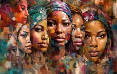 Wall Art Canvas - We Are Africa Beauty