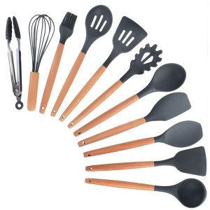 Silicone Non-Stick 11 Piece Cookware Set