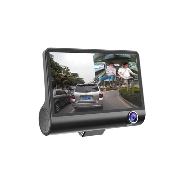 3 Way Lens Car Dashcam Video Recorder
