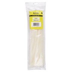 Nexus - Cable Ties 4.8X300mm T501 100Pack Clear