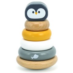 PolarB Wooden Penguin Stacker
