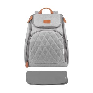 Totes Babe Montana Diaper Backpack - Grey