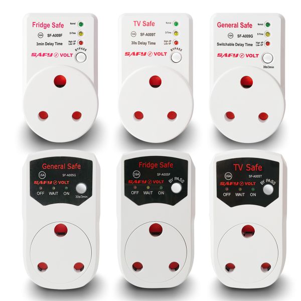 SAFY Voltage Protector Set (16A) 6 Piece