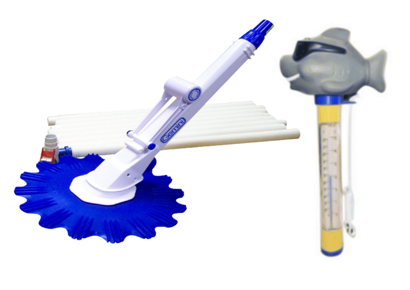 Gemini Twinsweep Combi Complete + Pool Thermometer Shark