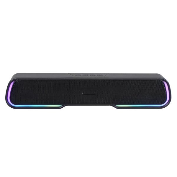 Wireless Bluetooth Soundbar Speaker Stereo Sound with RGB Light SD/TF/FM