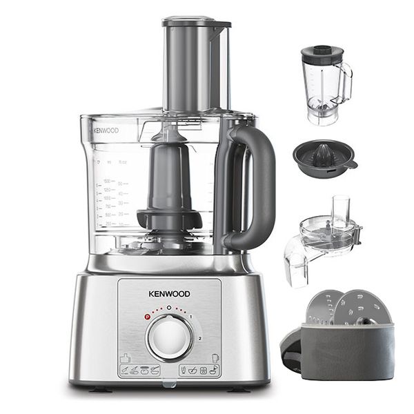 Kenwood - MultiPro Express Serve Food Processor 1000W Silver - FDP65.820SI